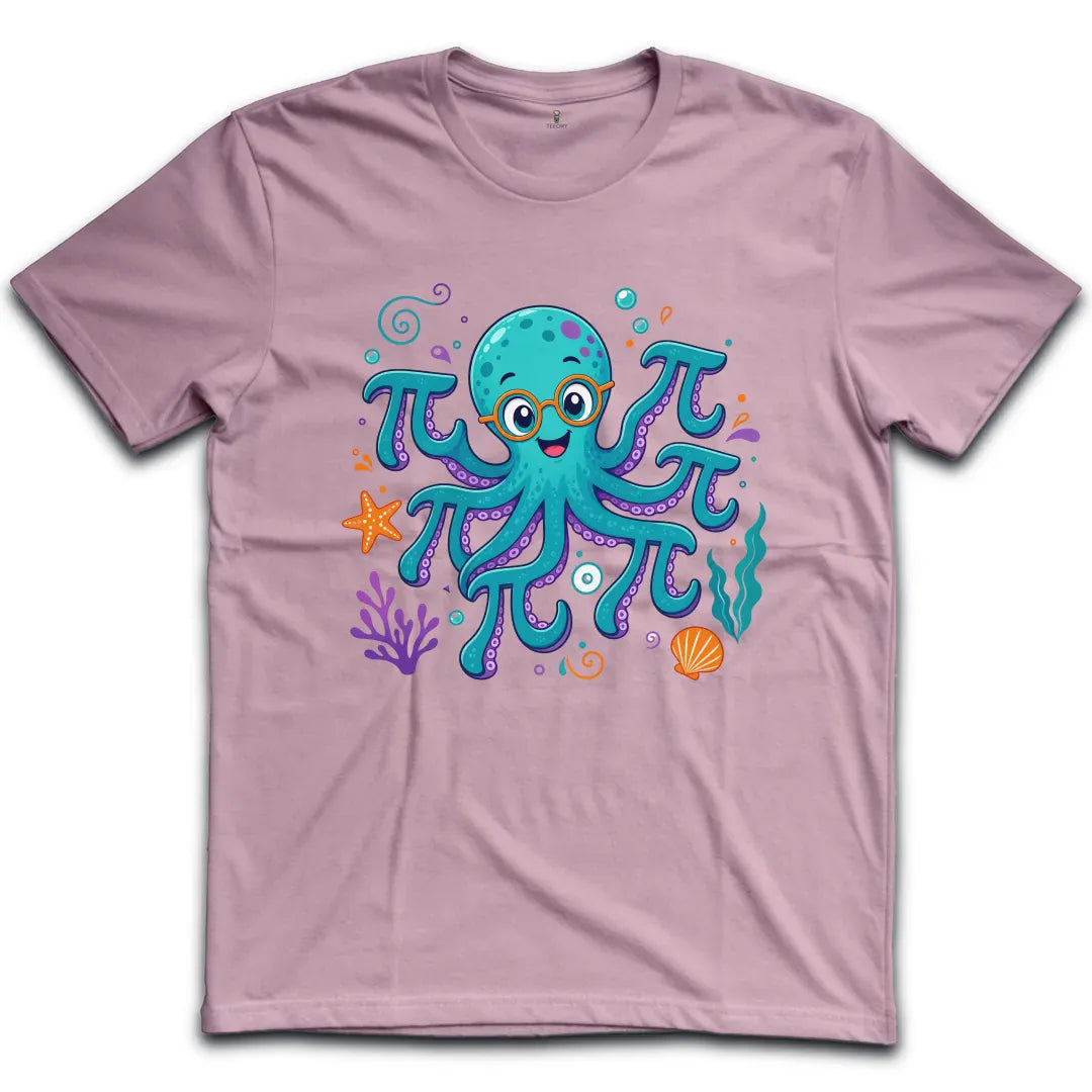 Octopus Pi Colorful T-Shirt