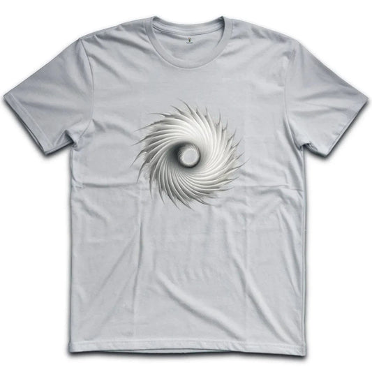Stunning Black Spiral T-Shirt