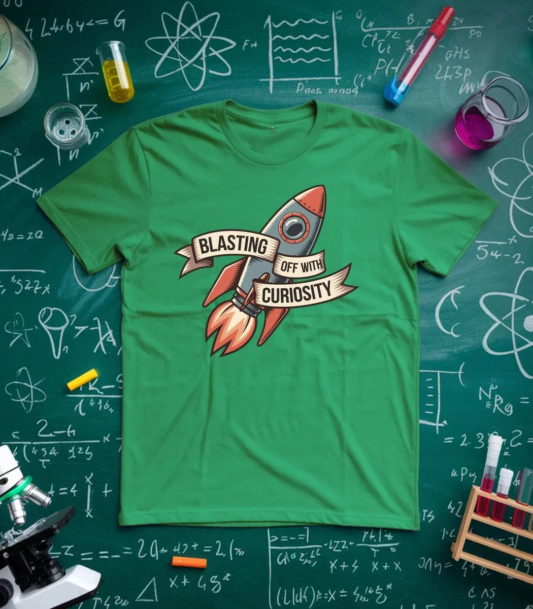 Blasting Off With Curiosity T-Shirt