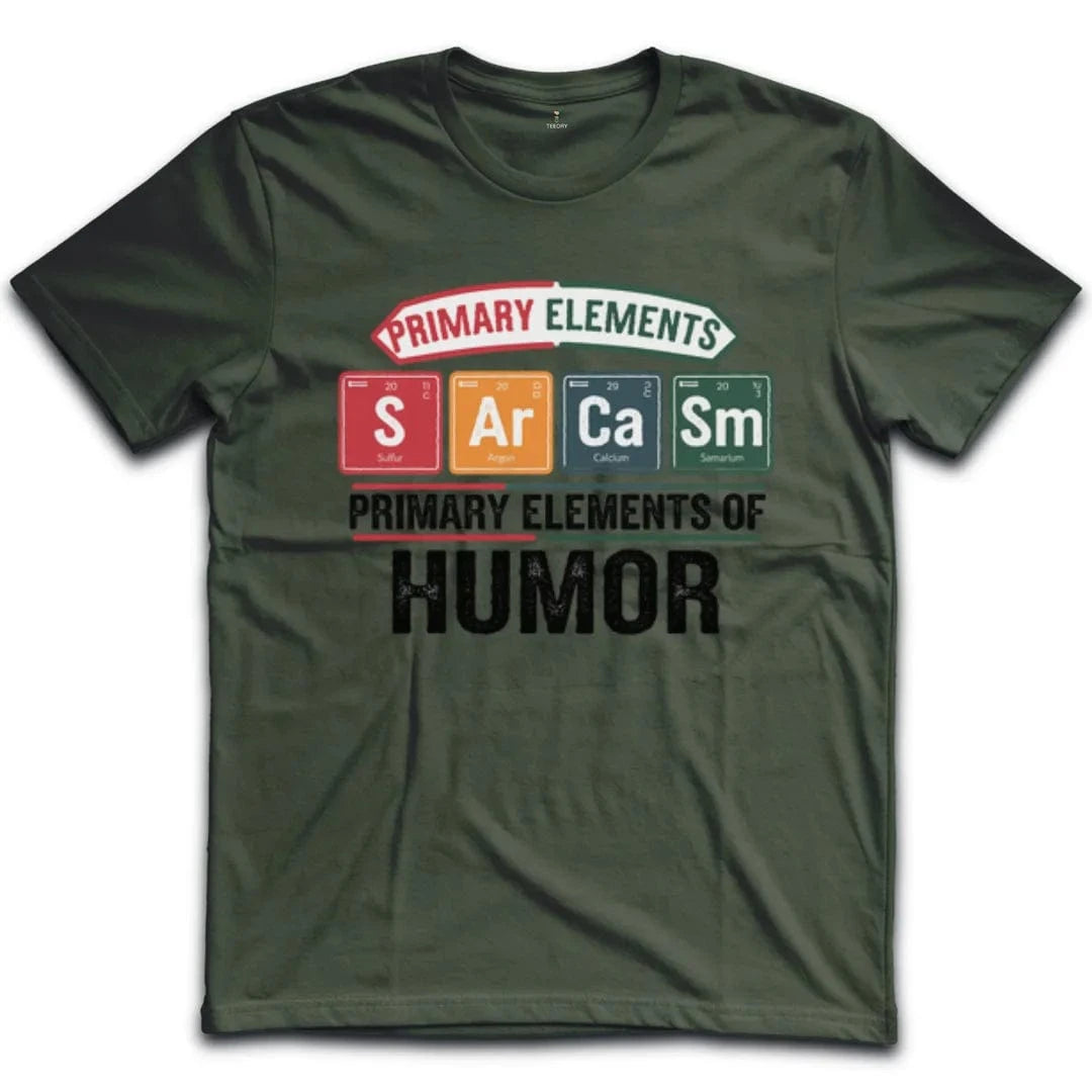 Primary Elements of Humor T-Shirt