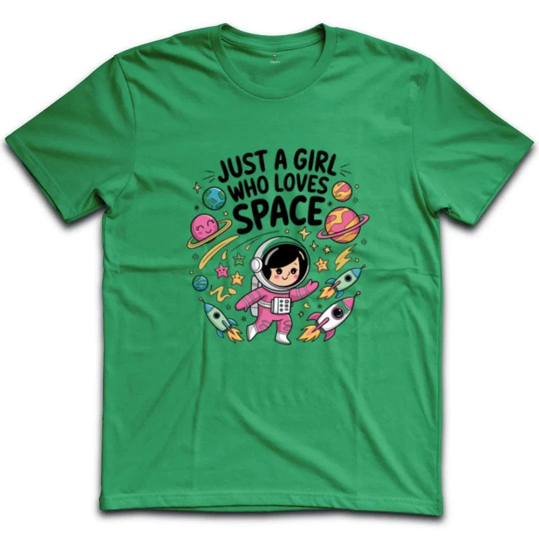 Just A Girl Who Loves Space T-Shirt