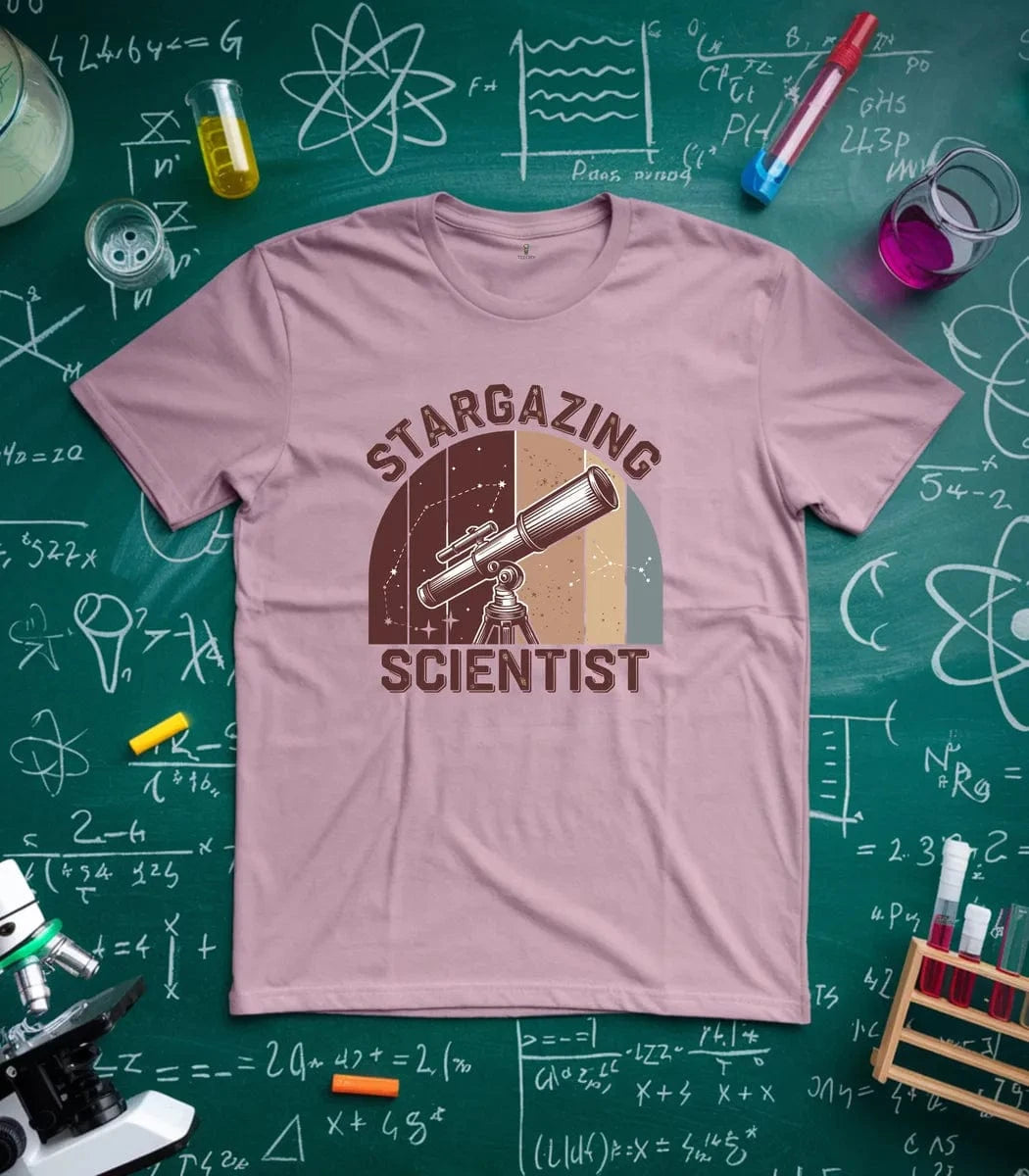 Stargazing Scientist T-Shirt