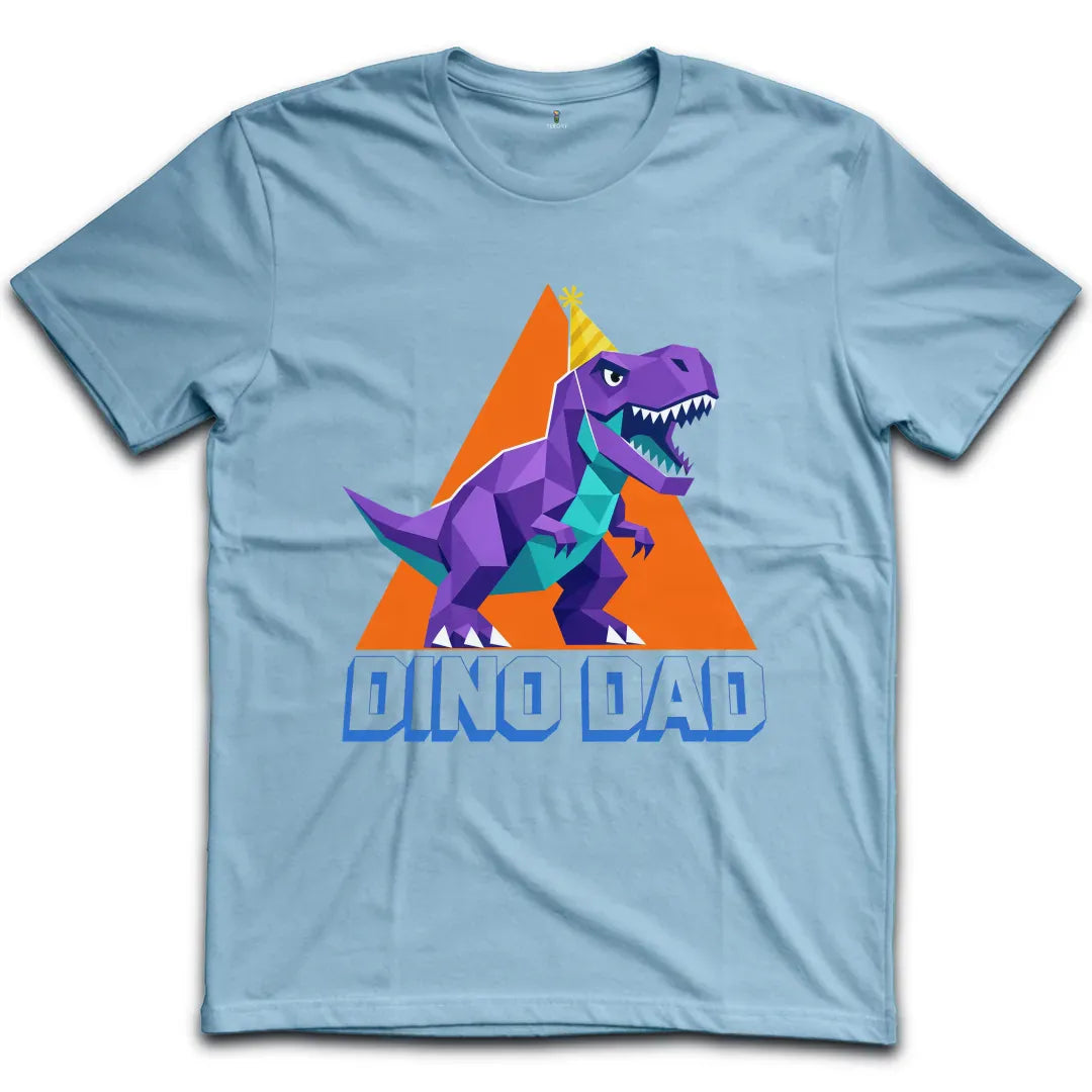 Dino Dad Purple T-Shirt