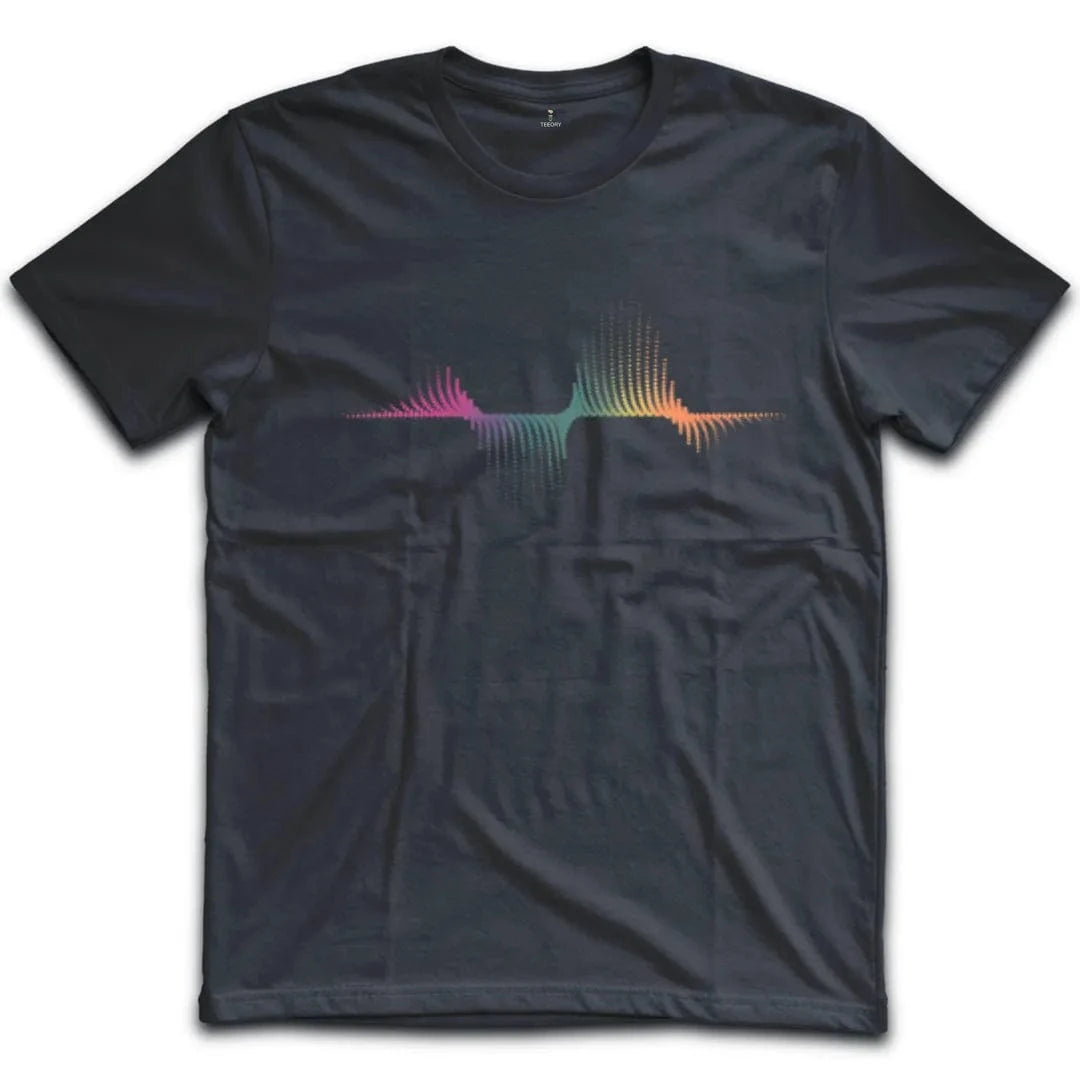 Vibrant Sound Wave T-Shirt