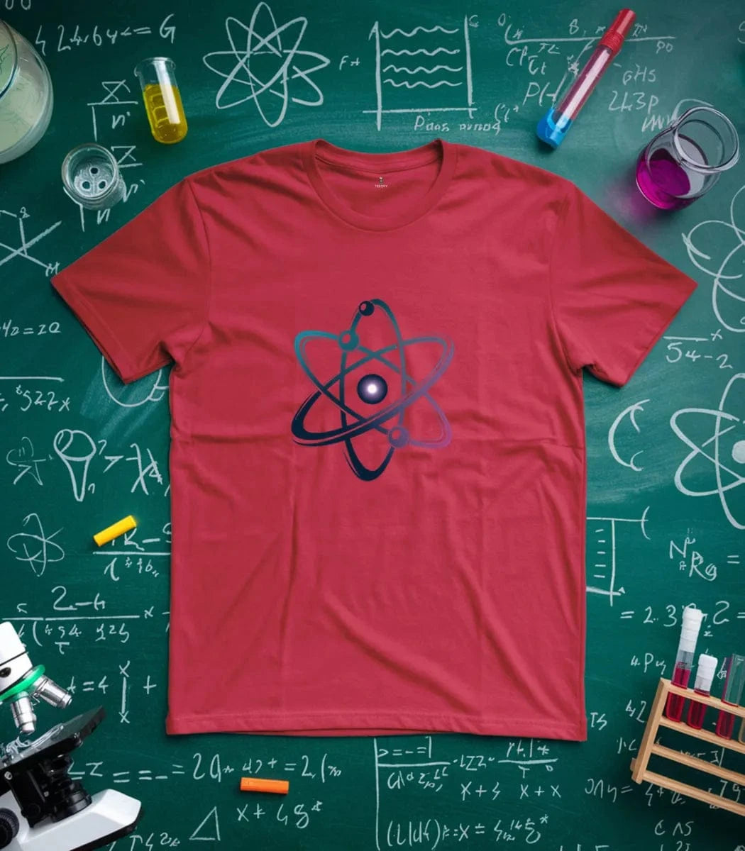 Colorful Atomic Structure T-Shirt