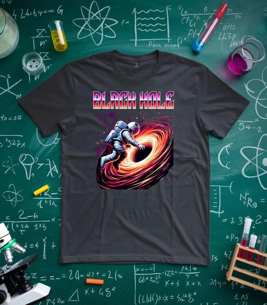 Astronaut goes into a black hole T-Shirt