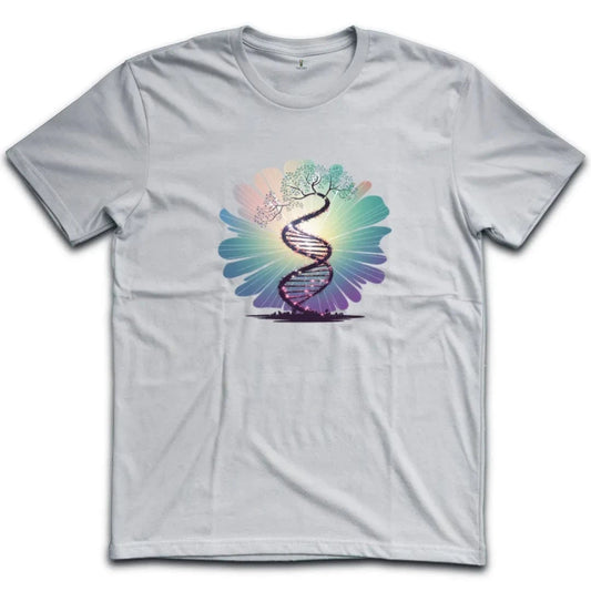 Beautiful Tree and DNA Spiral  T-Shirt