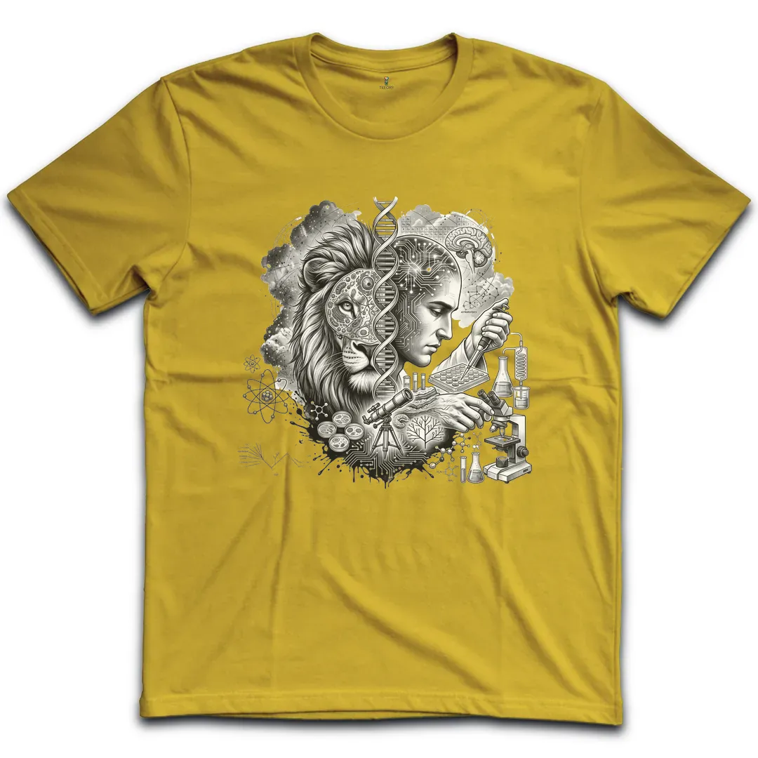 Lion Scientist T-Shirt