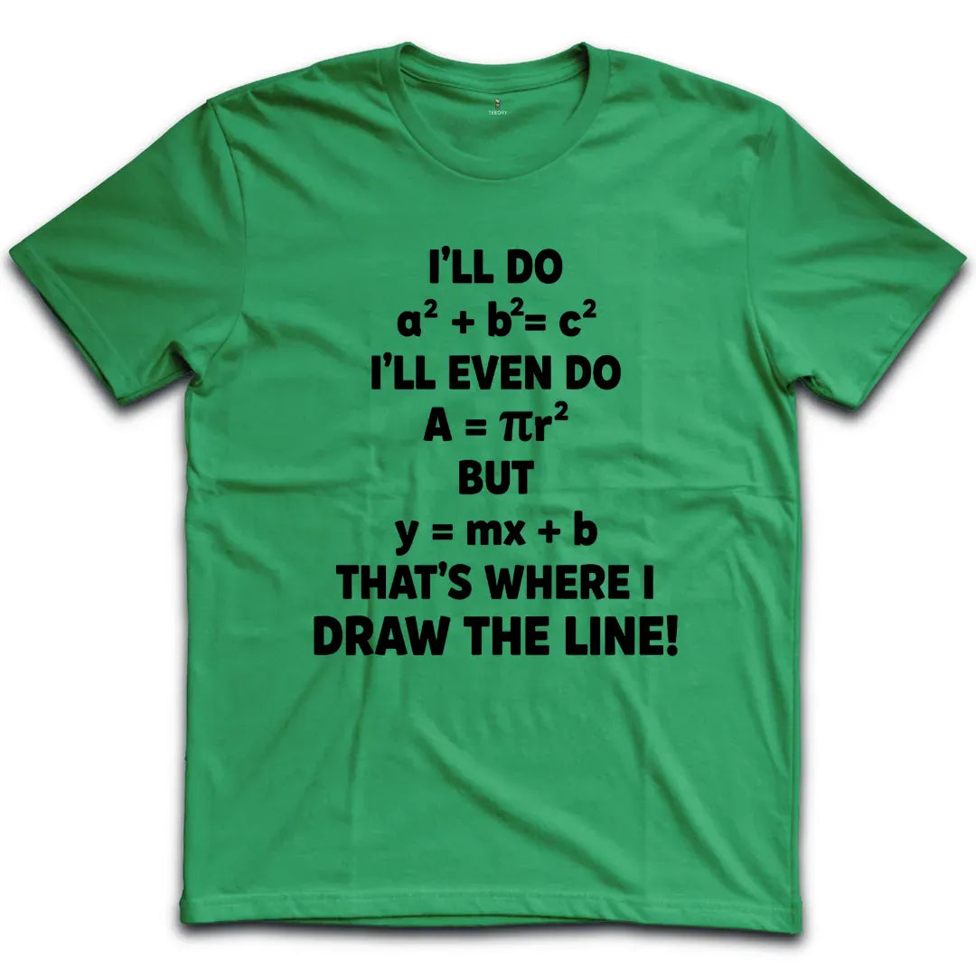 Draw The Line T-Shirt
