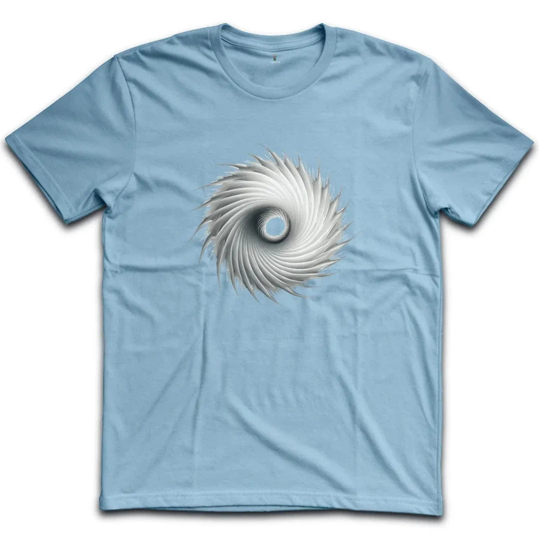 Stunning Black Spiral T-Shirt