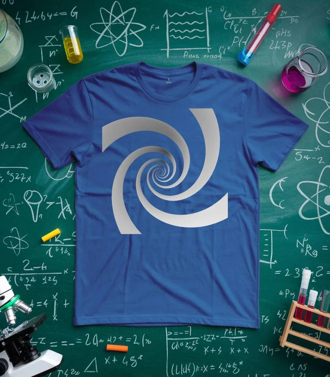 Hypnotic Swirl Optical Illusion T-Shirt