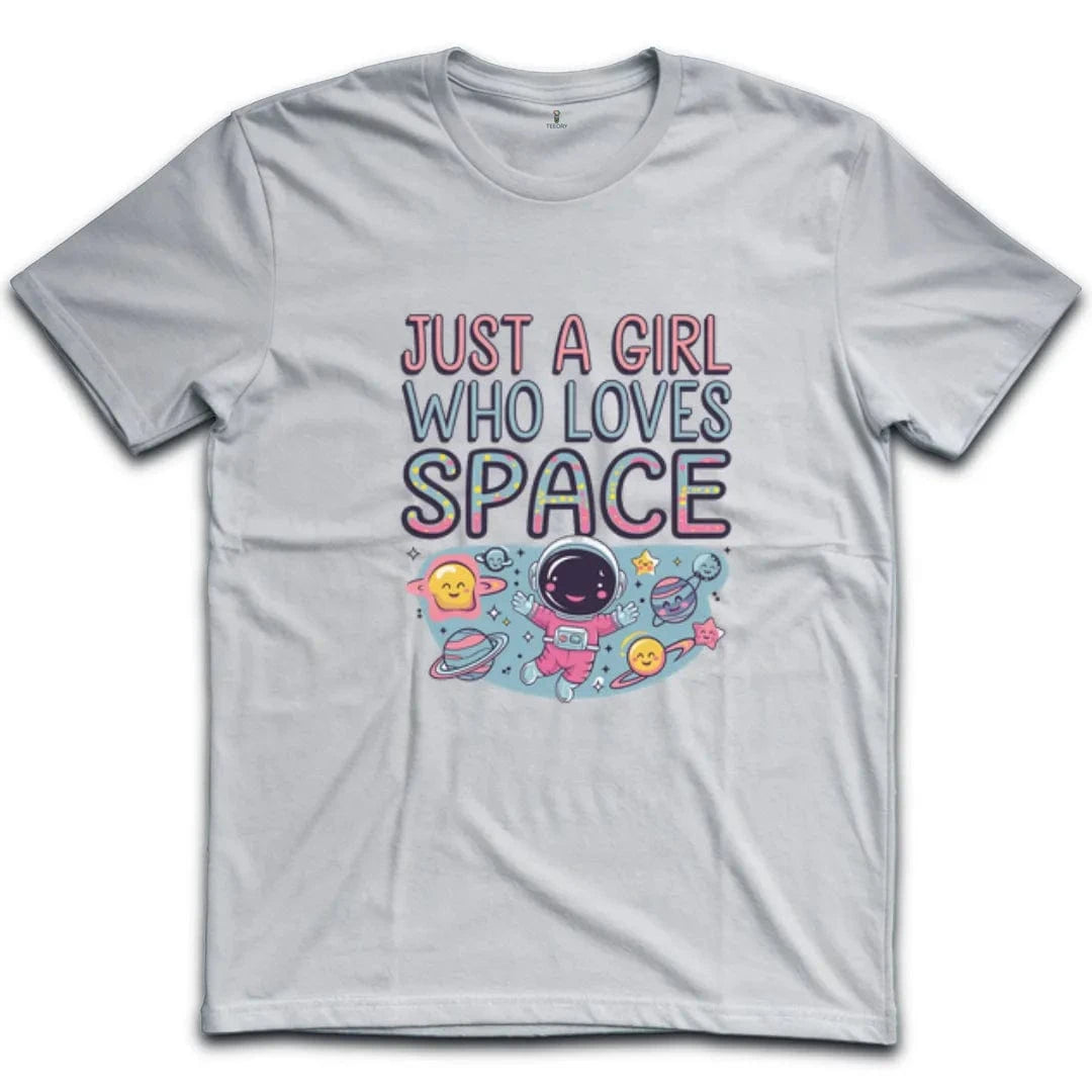 Just A Girl Who Loves Space T-Shirt