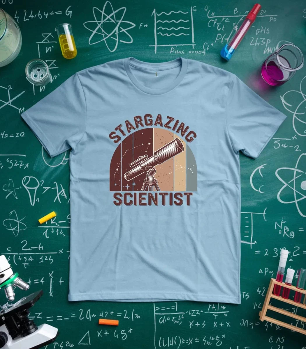 Stargazing Scientist T-Shirt