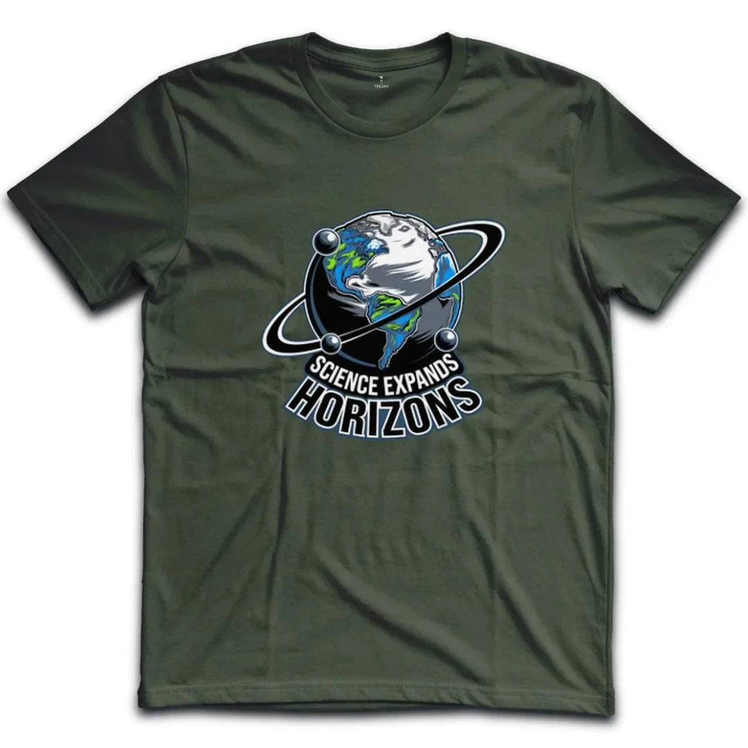 Science Expands Horizons Inspirational Globe T-Shirt