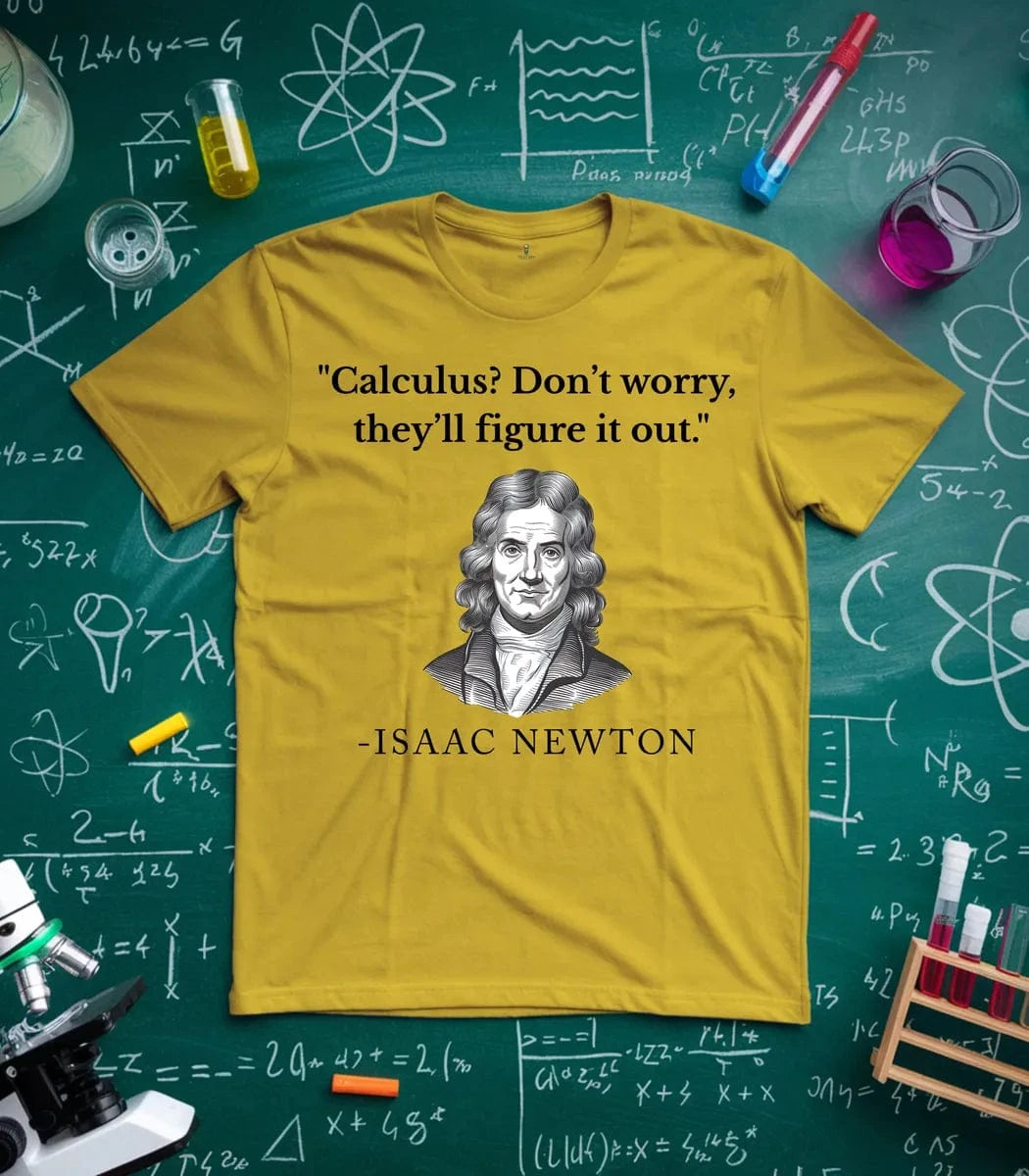 Newton Approach to Math T-Shirt