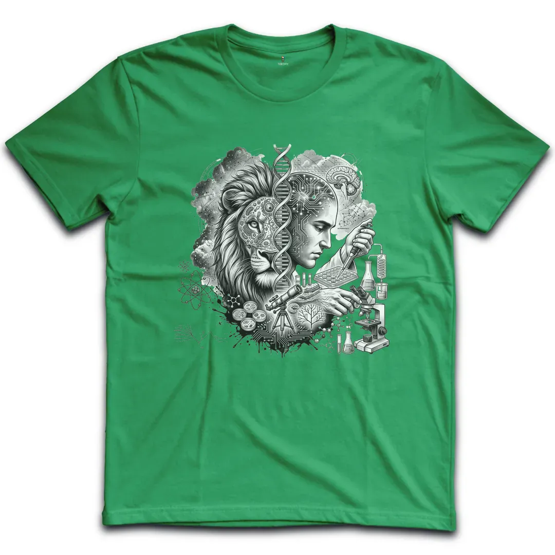 Lion Scientist T-Shirt
