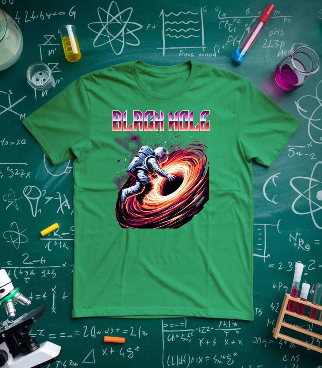 Astronaut goes into a black hole T-Shirt