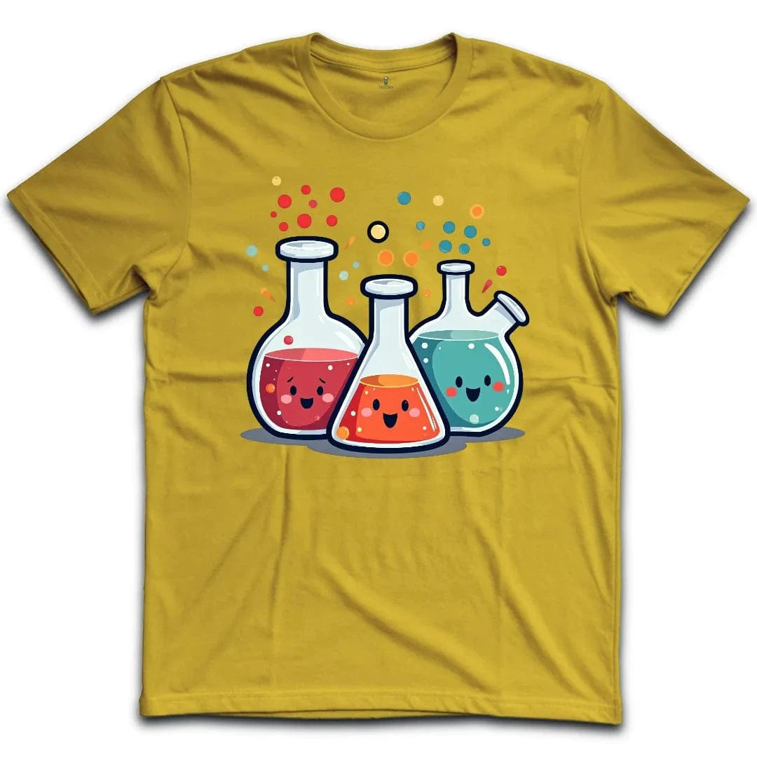 Happy Lab Beakers T-Shirt