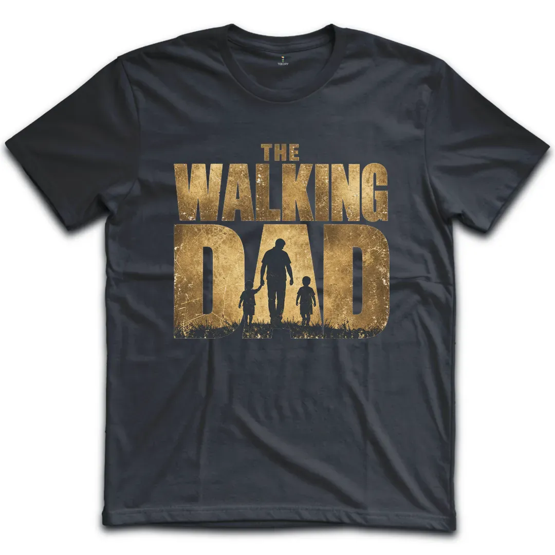 Walking Dad Gold T-Shirt