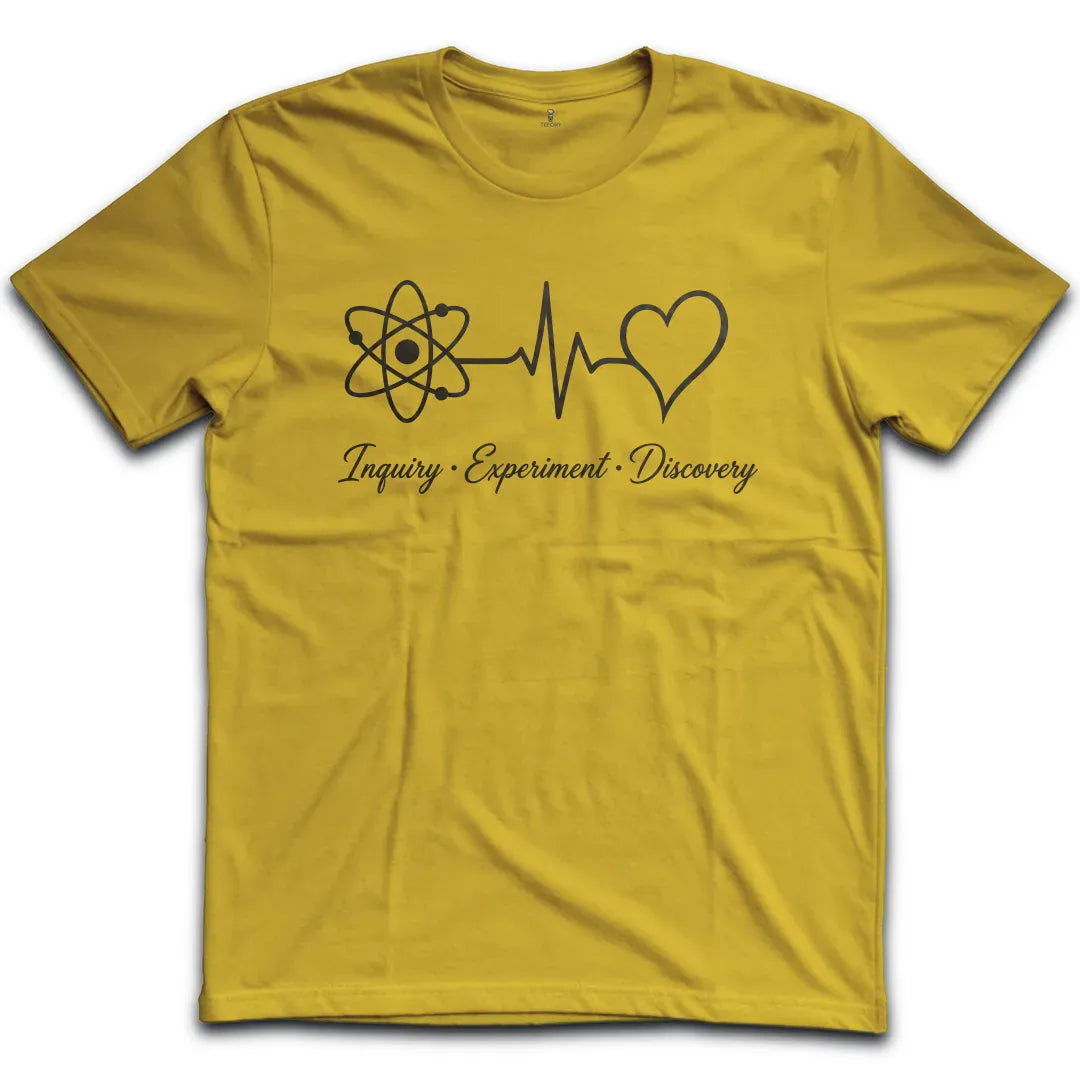 Atom Heartbeat White T-Shirt