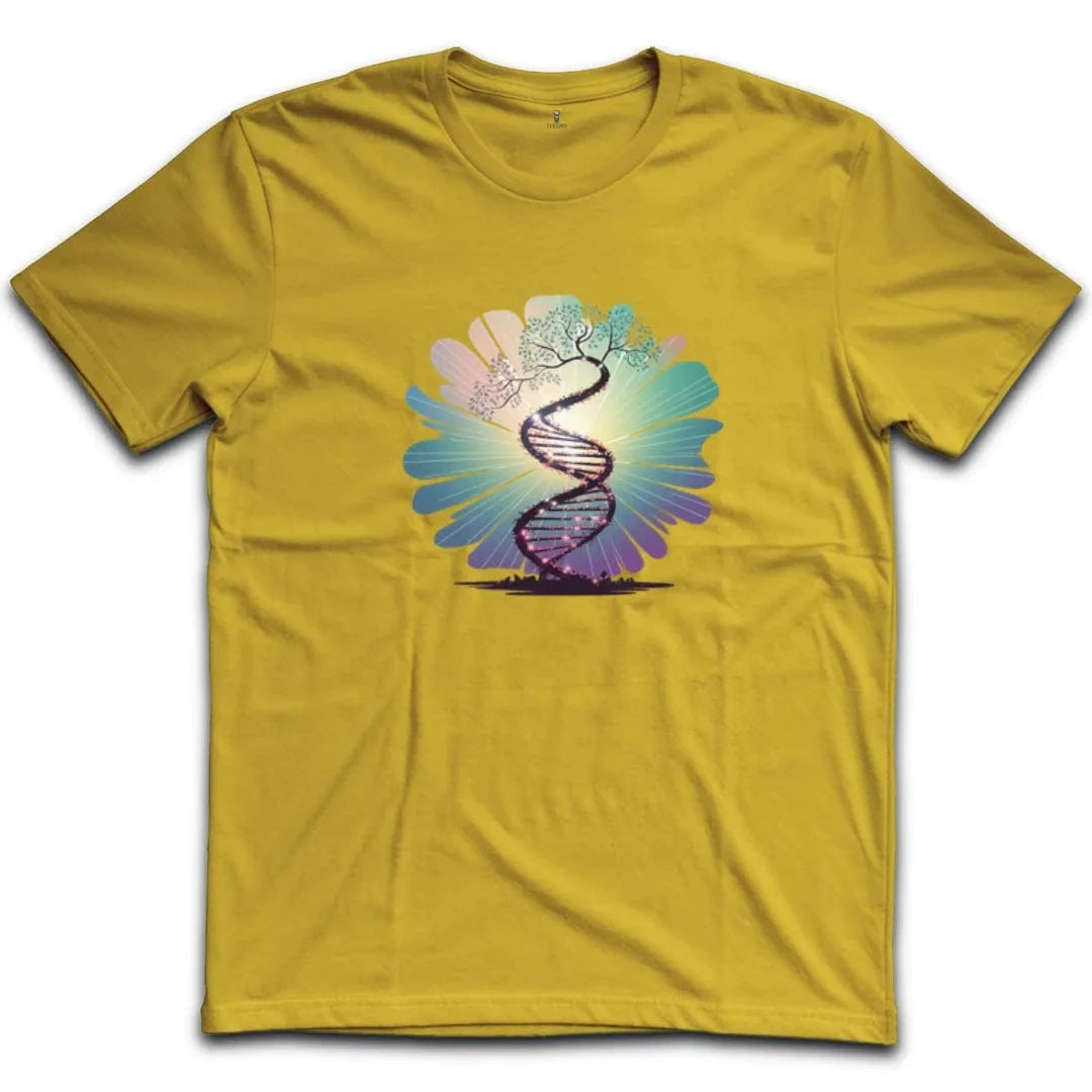Beautiful Tree and DNA Spiral  T-Shirt