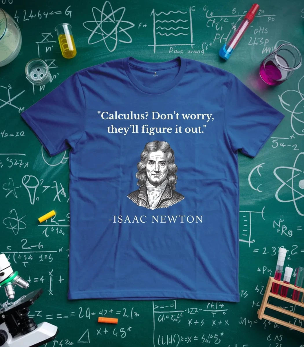 Newton Approach to Math T-Shirt