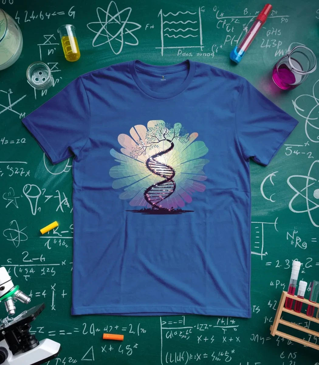 Beautiful Tree and DNA Spiral  T-Shirt