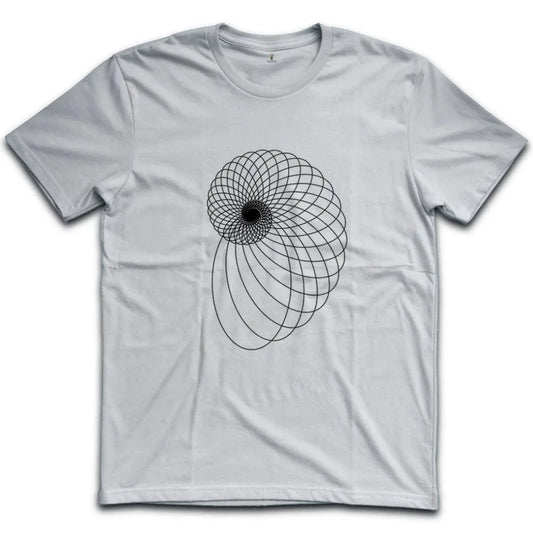 Intricate Black Spiralx T-Shirt