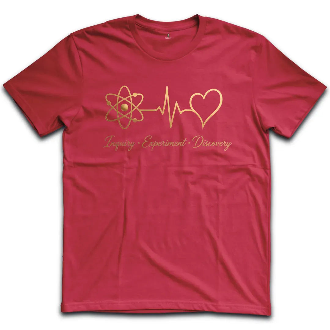 Atom Heartbeat Gold T-Shirt