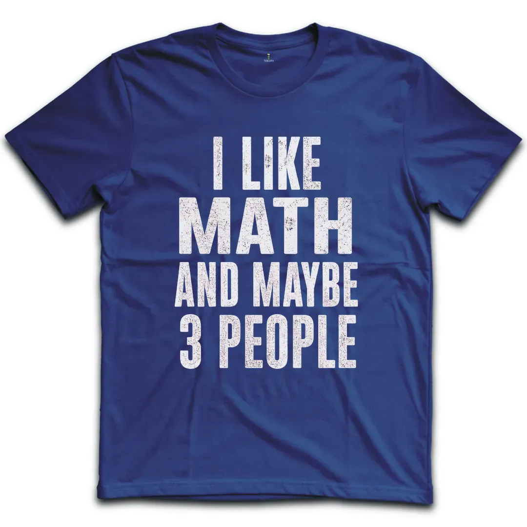 Like Math 3 People T-Shirt
