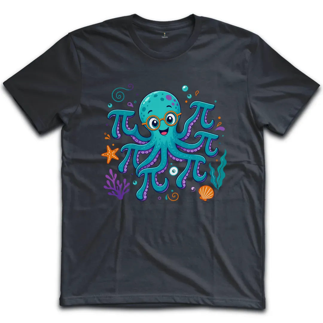 Octopus Pi Colorful T-Shirt