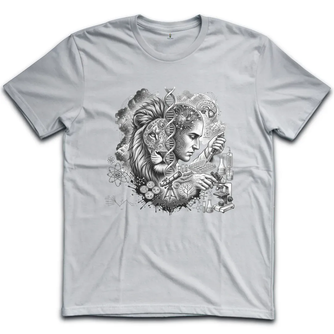 Lion Scientist T-Shirt