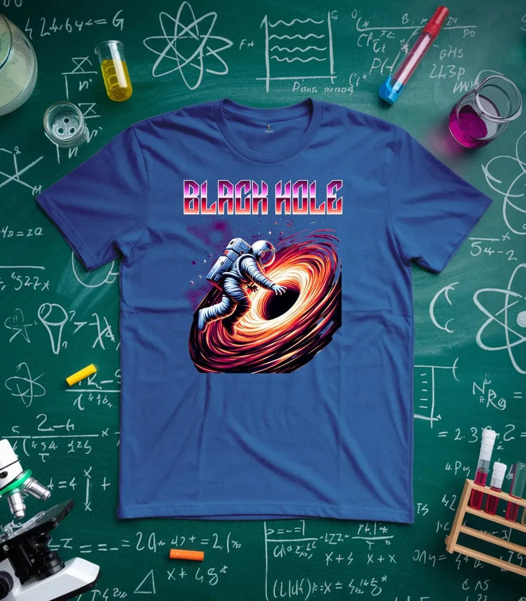 Astronaut goes into a black hole T-Shirt