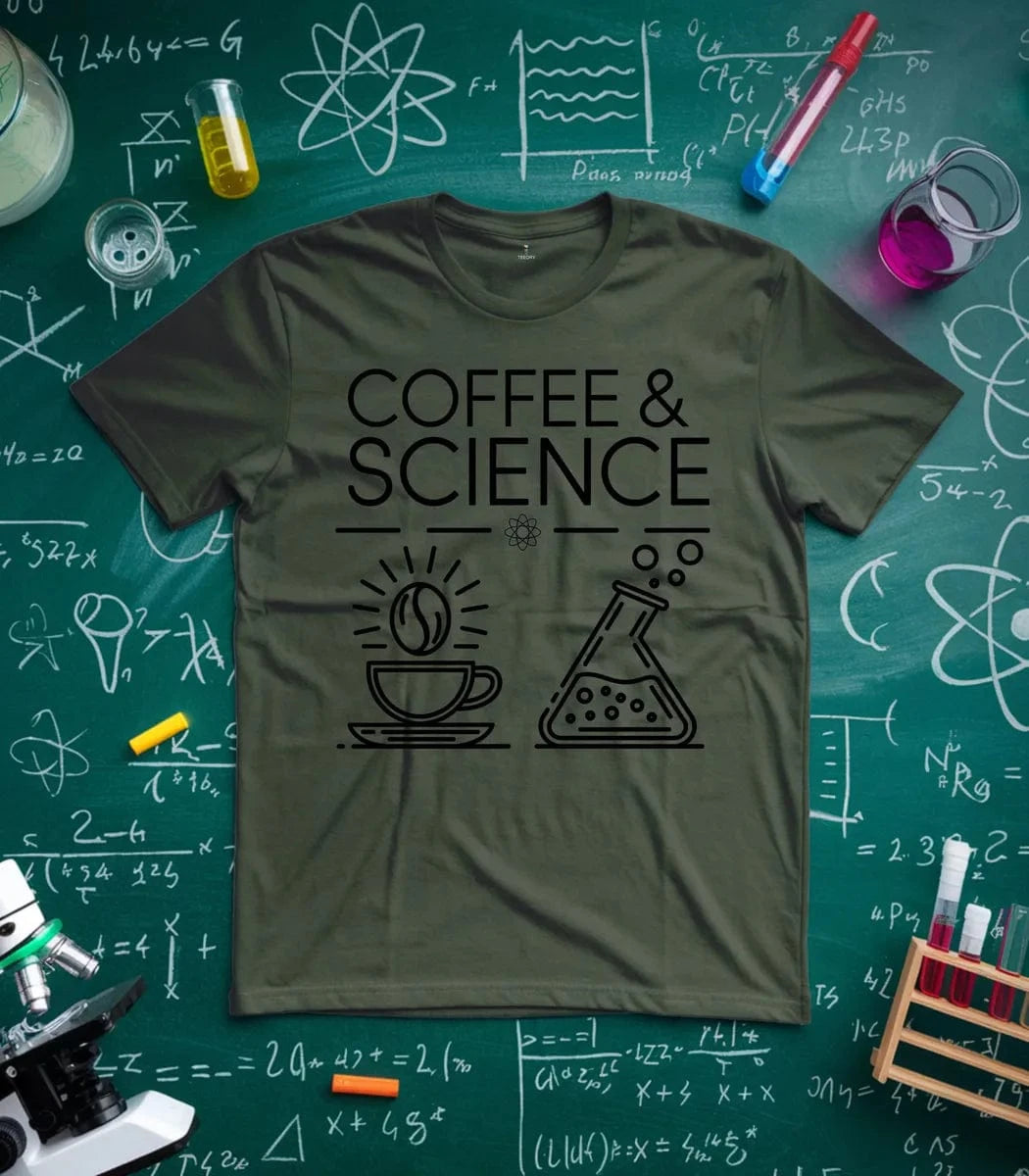 Science And Coffee T-Shirt