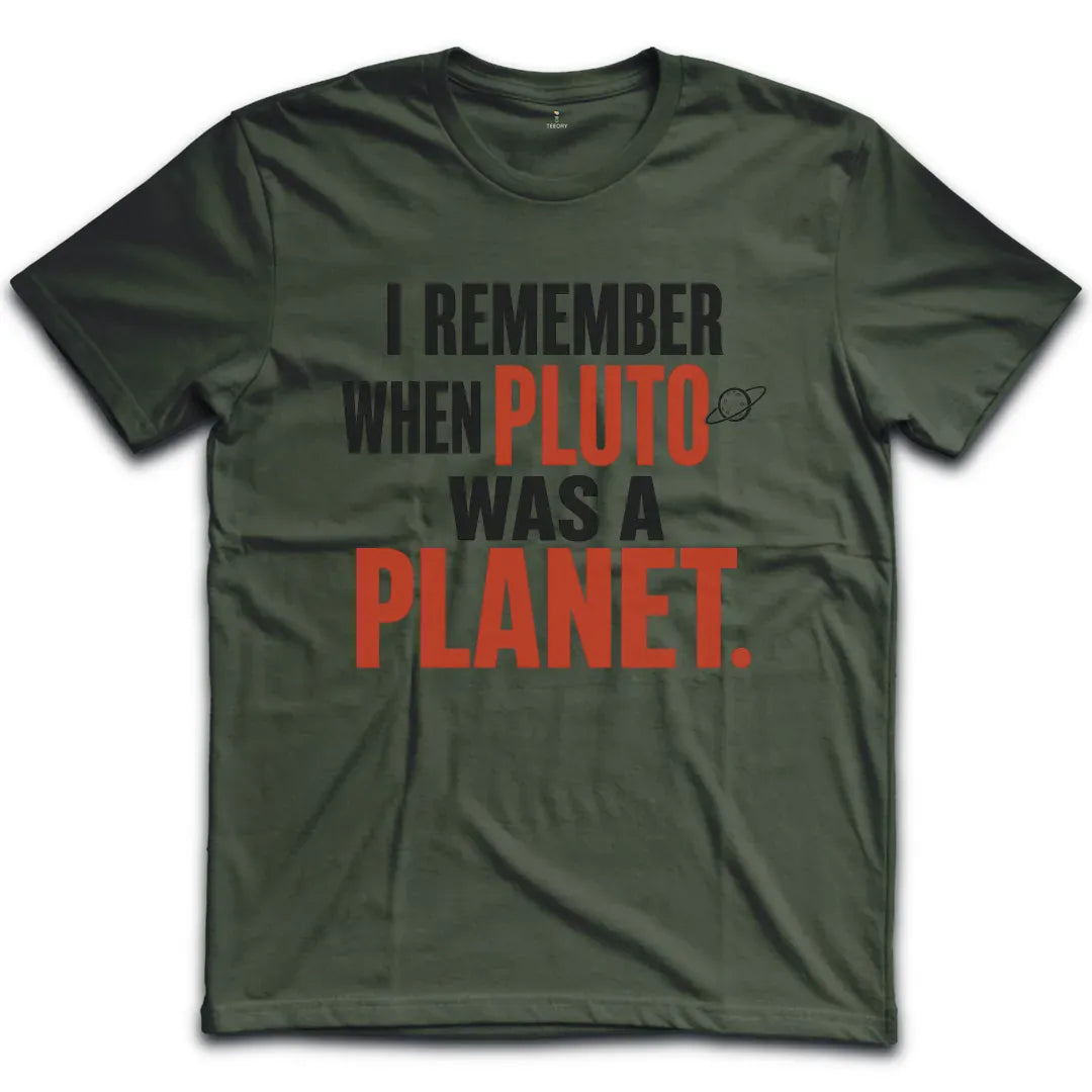 Pluto Was Planet T-Shirt