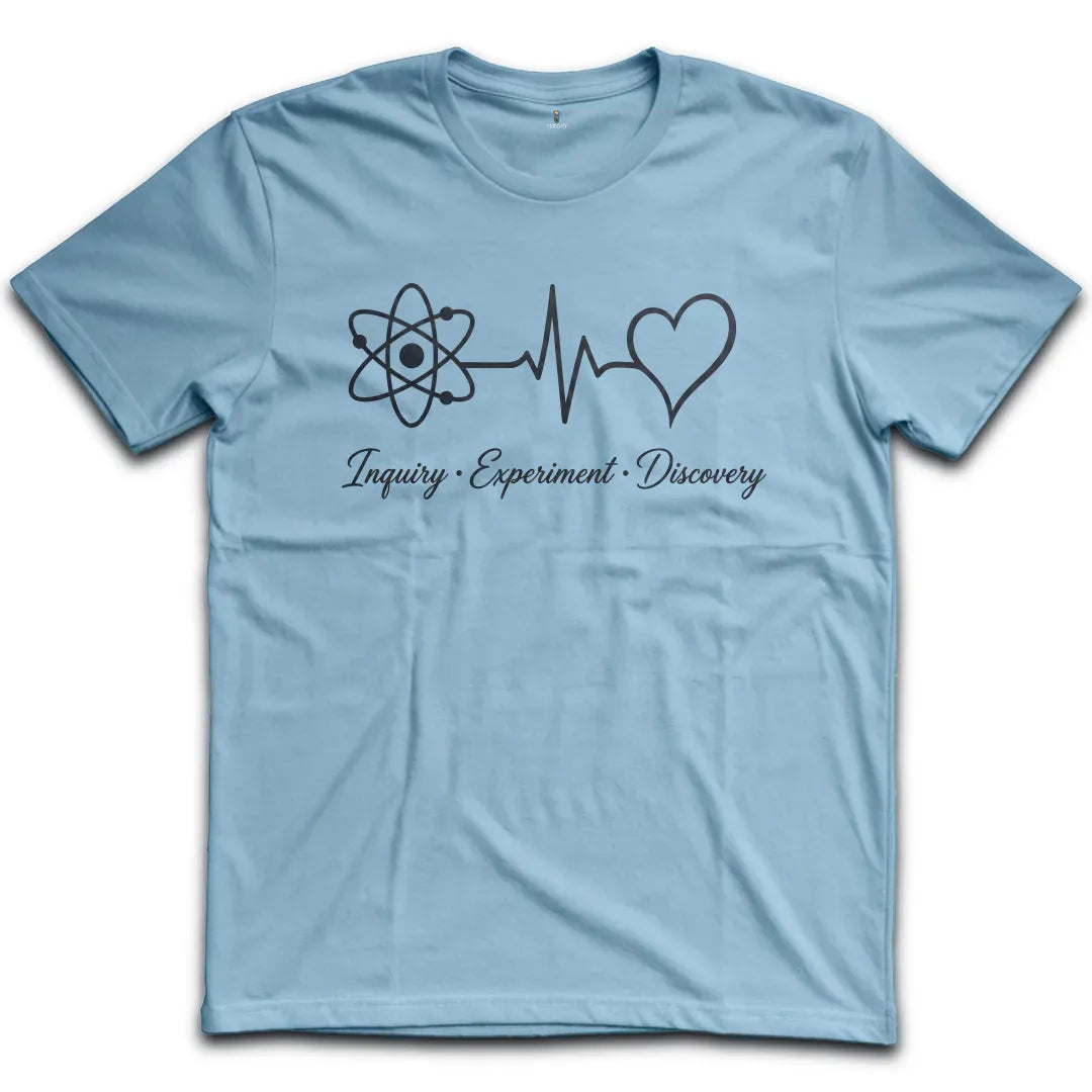 Atom Heartbeat White T-Shirt