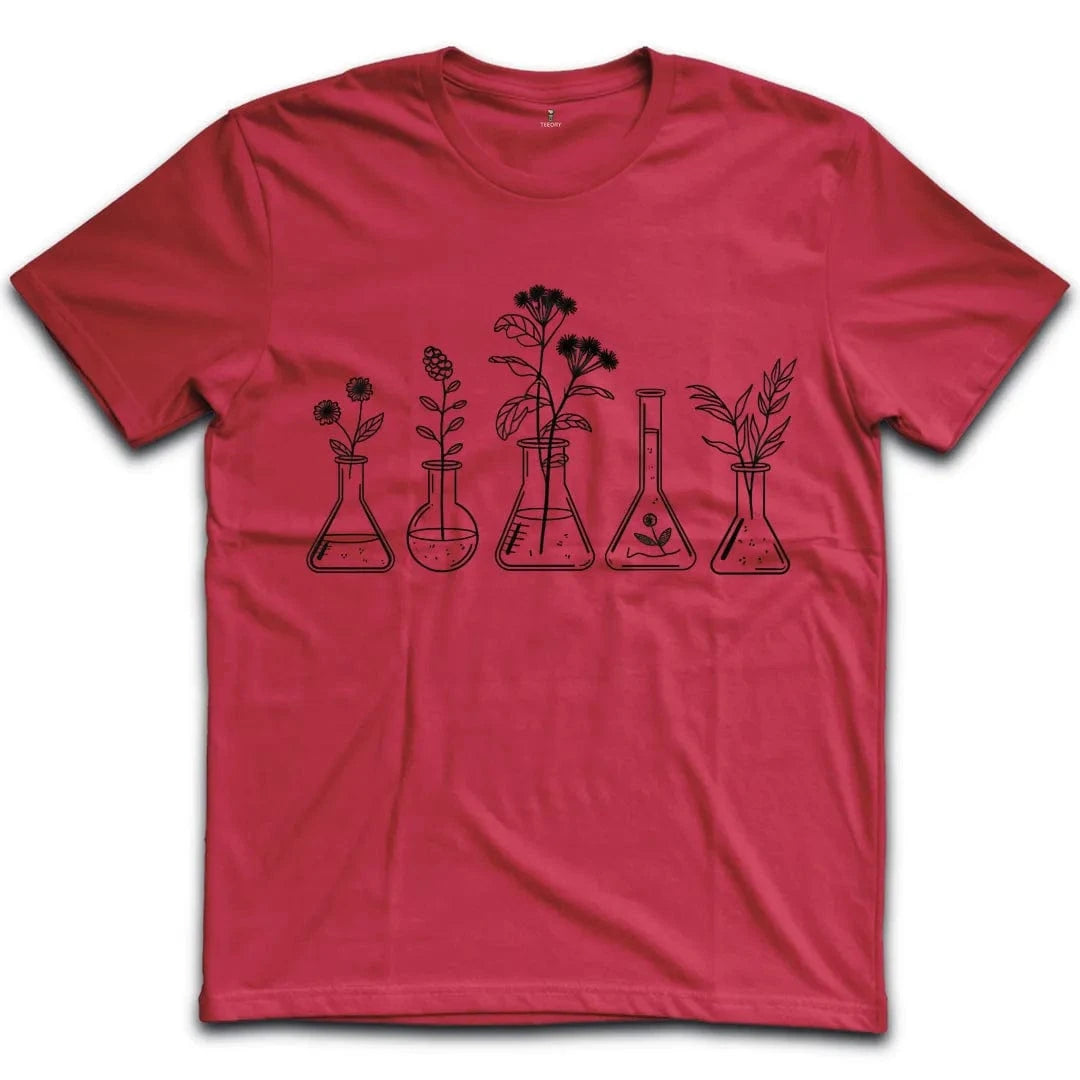 Botanical Science Plant Vases T-Shirt