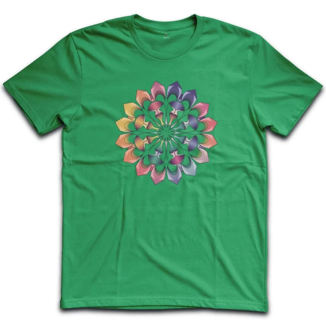 Colorful Geometric Mandala T-Shirt