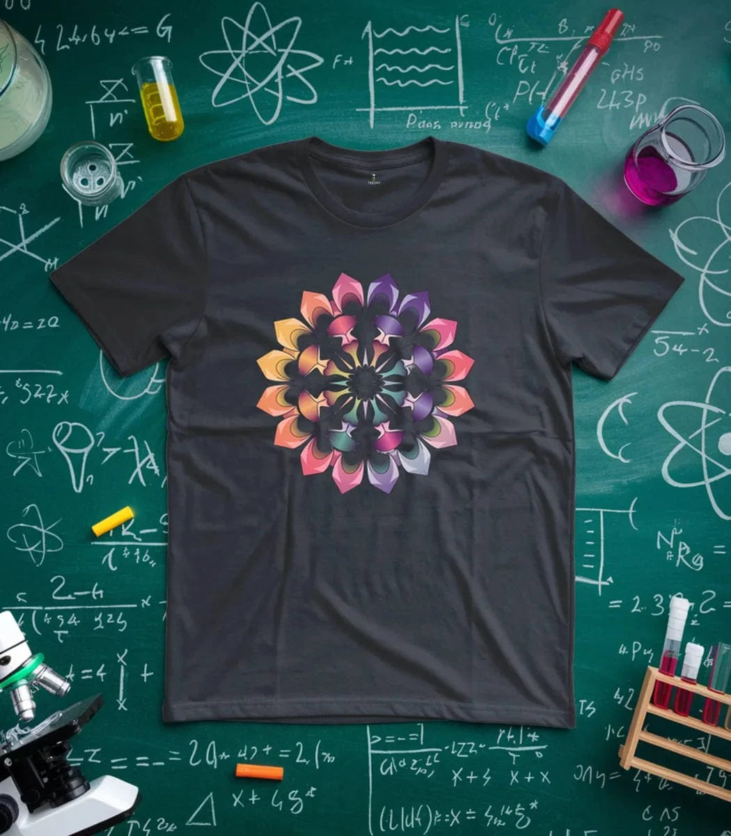Colorful Geometric Mandala T-Shirt