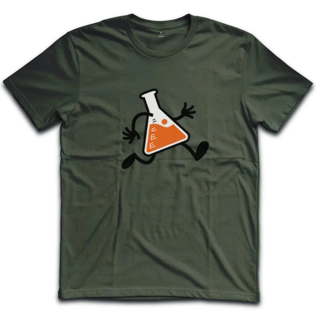 Running Beaker with Orange Liquid T-Shirt