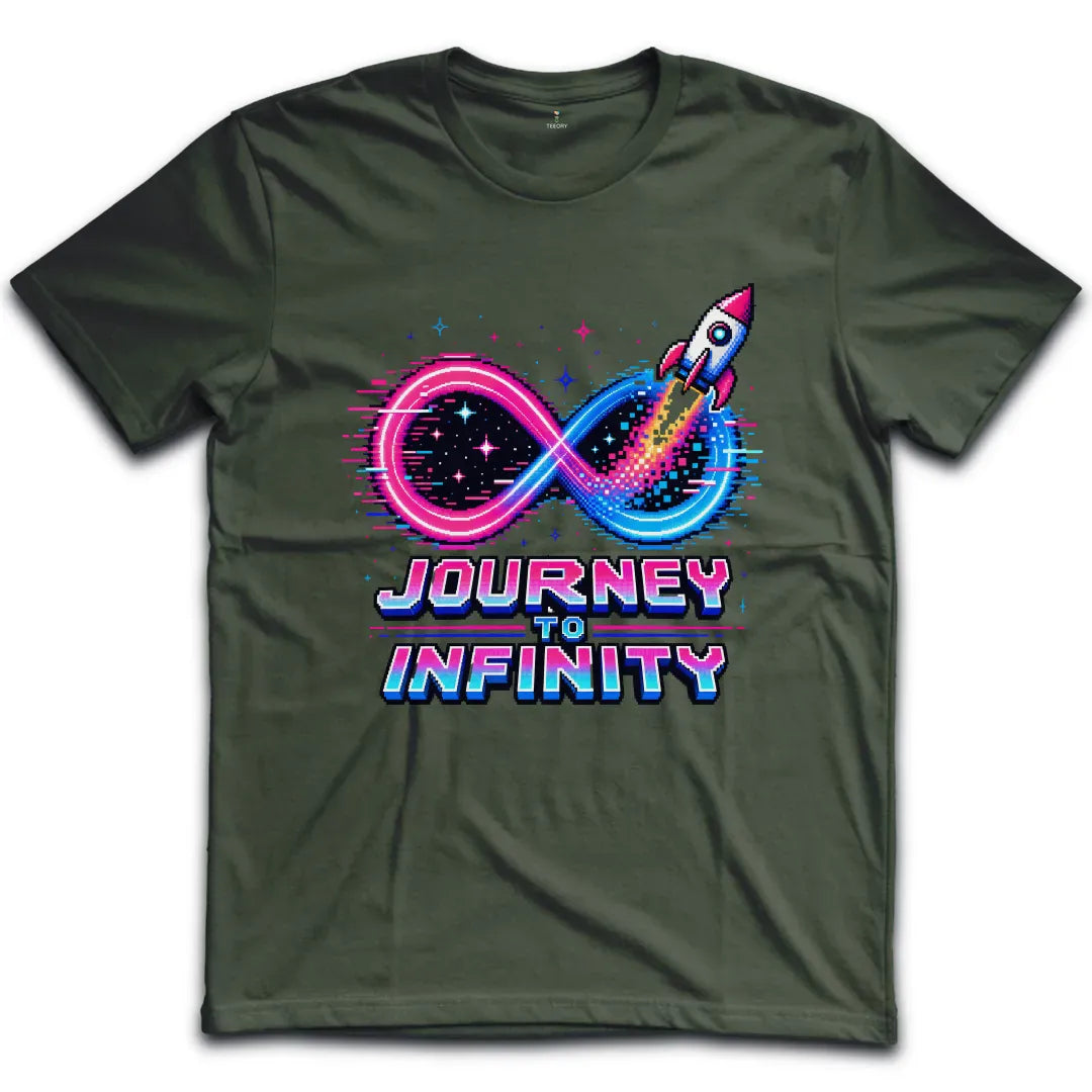 Journey Infinity Pixel T-Shirt