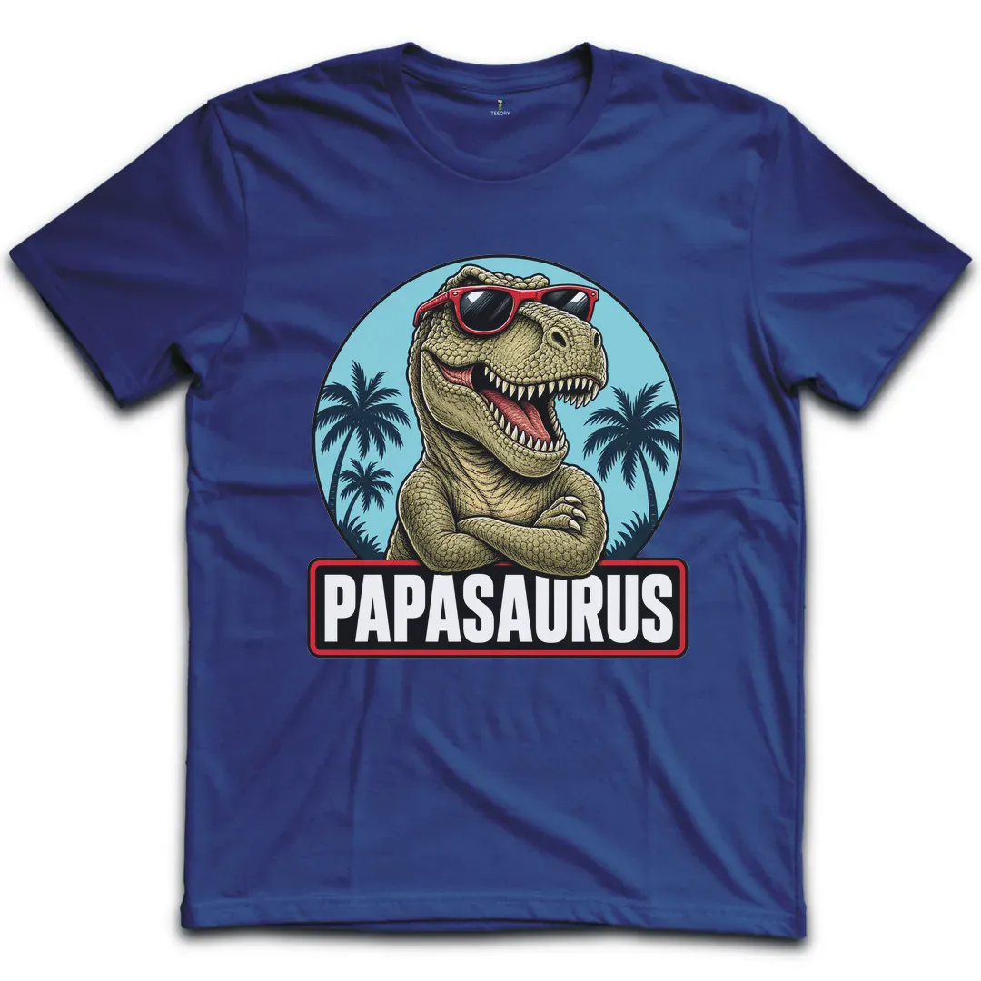 Papasaurus Trex Cool T-Shirt