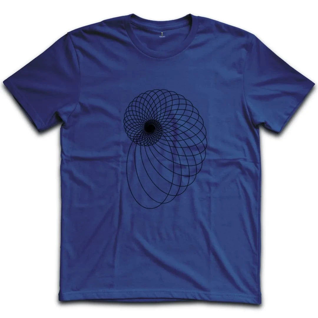 Intricate Black Spiralx T-Shirt