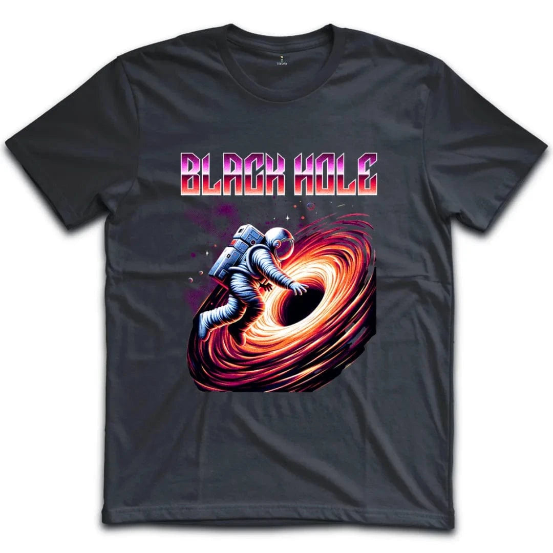 Astronaut goes into a black hole T-Shirt