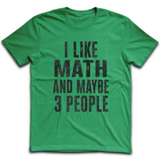 Like Math 3 People T-Shirt