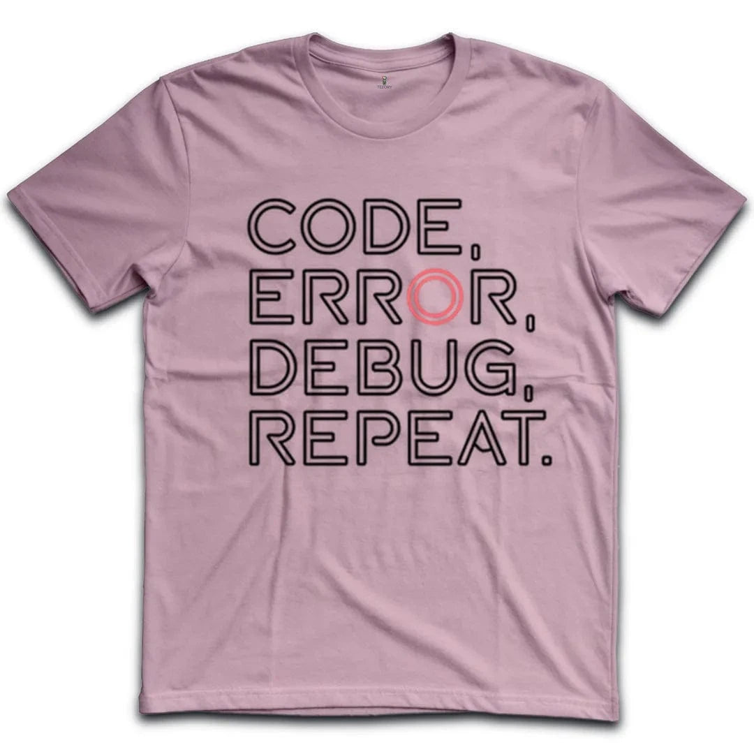 Code Error Debug Repeat T-Shirt