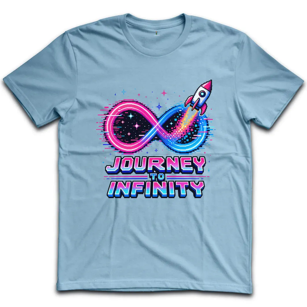 Journey Infinity Pixel T-Shirt