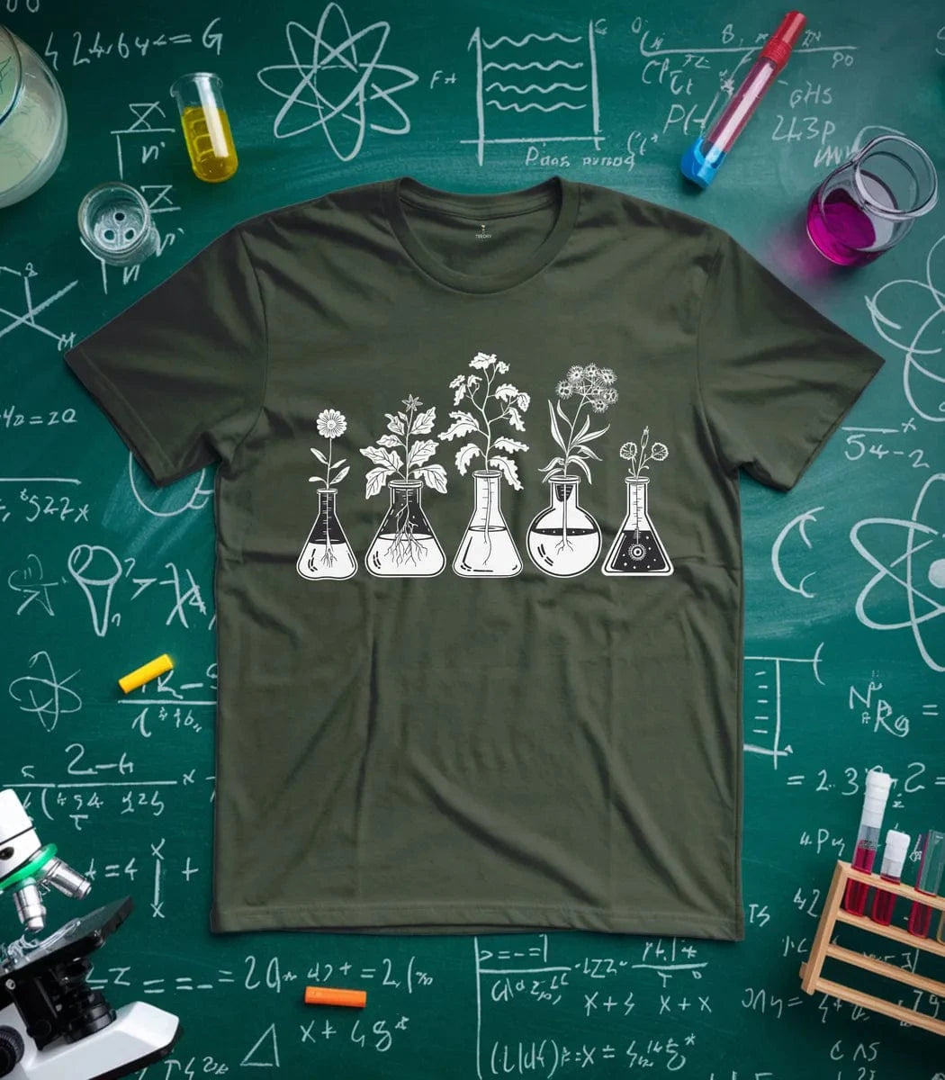 Botanical Science Beaker T-Shirt