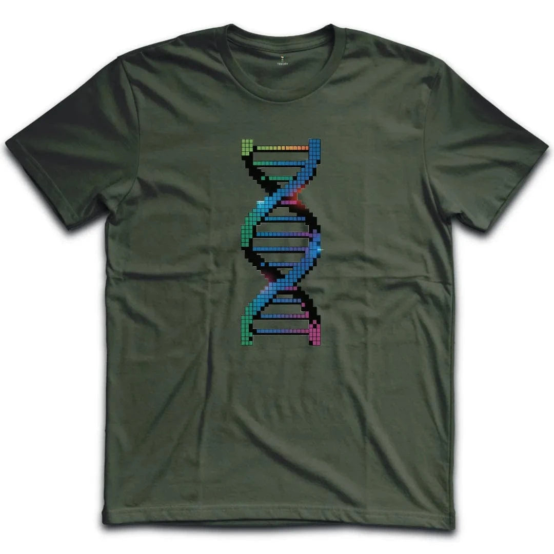 Pixel DNA Helix T-Shirt