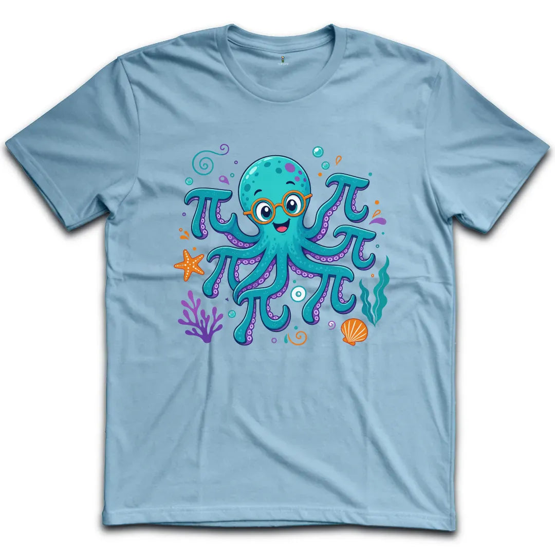 Octopus Pi Colorful T-Shirt